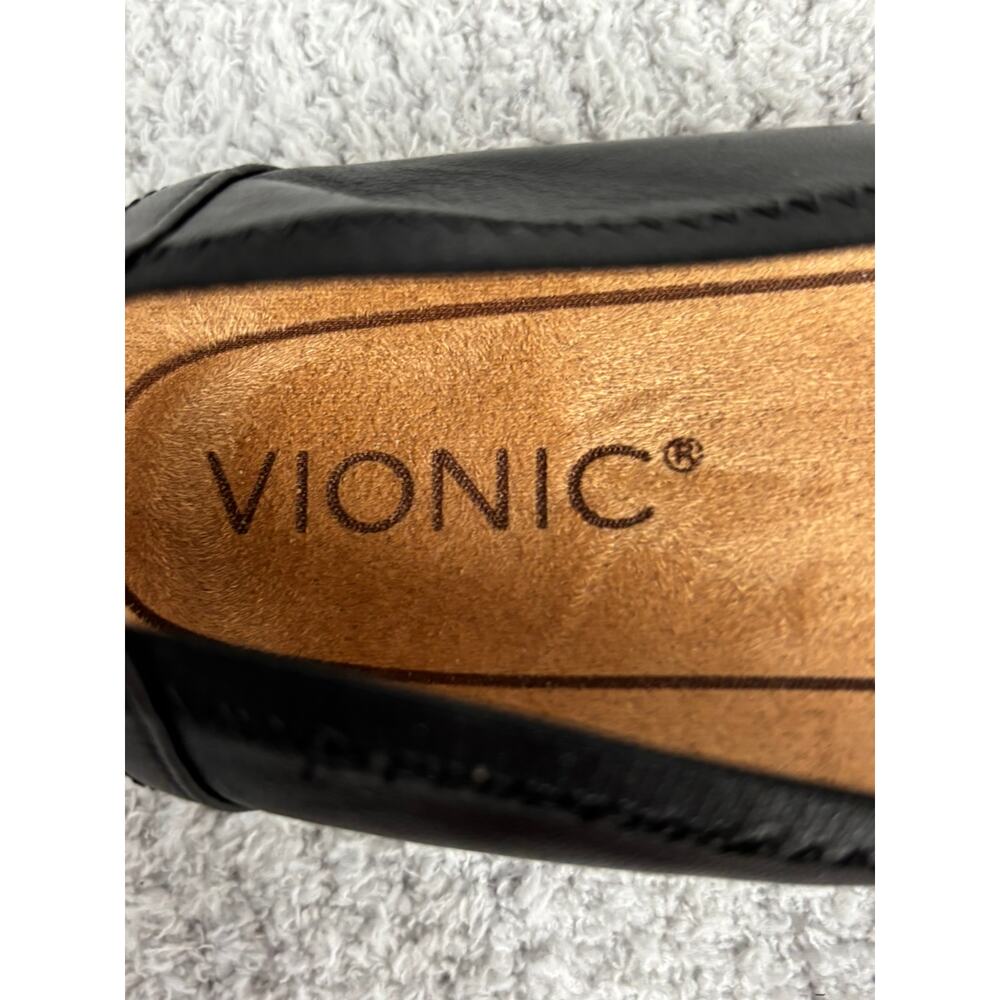 Vionic Women's Black Leather Ballet Flats Size 6 #73998 - Picture 7 of 7